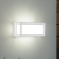 Brilagi - Aplique LED de pared exterior PARKER LED/12W/230V 3000/4500/6000K blanco IP44
