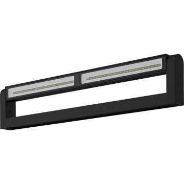 Brilagi - Aplique LED de pared exterior SALERNO LED/24W/230V 66 cm negro IP65