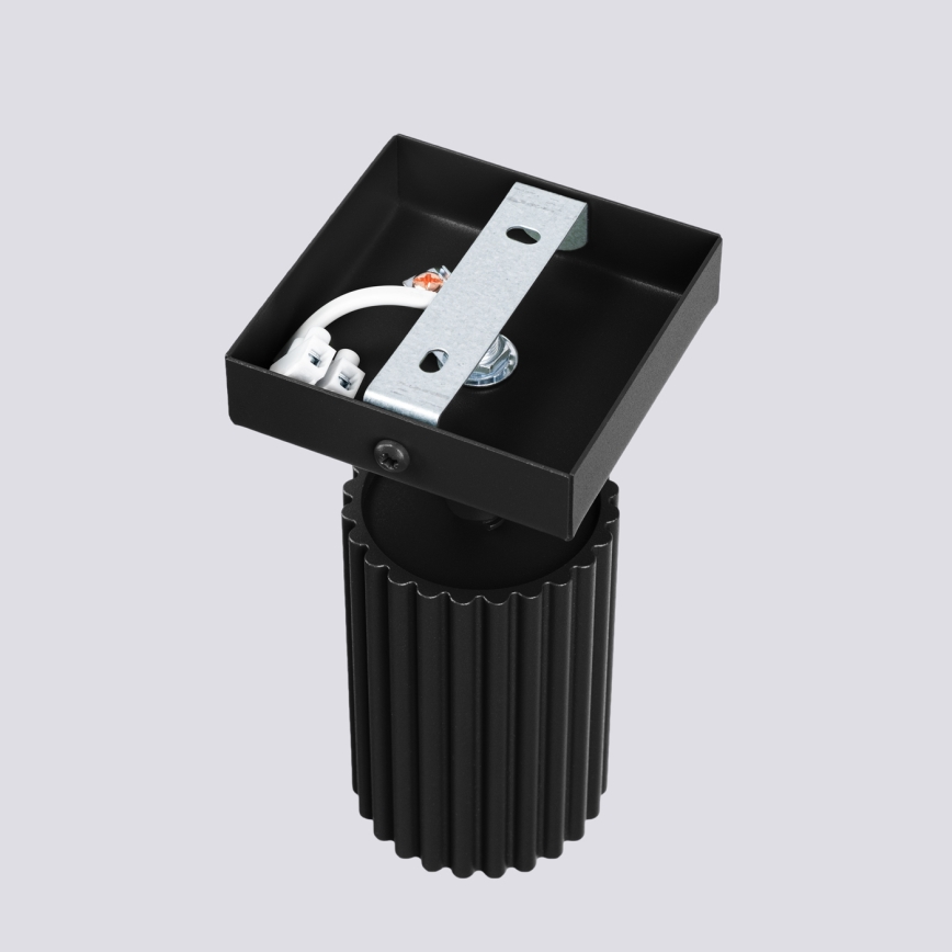 Brilagi - Aplique LED de pared orientable CRESTO 1xGU10/10W/230V negro