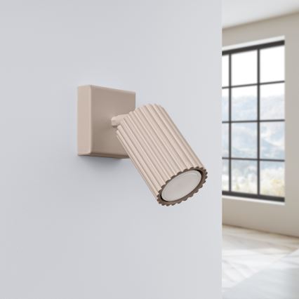 Brilagi - Aplique LED de pared orientable CRESTO 1xGU10/10W/230V topo