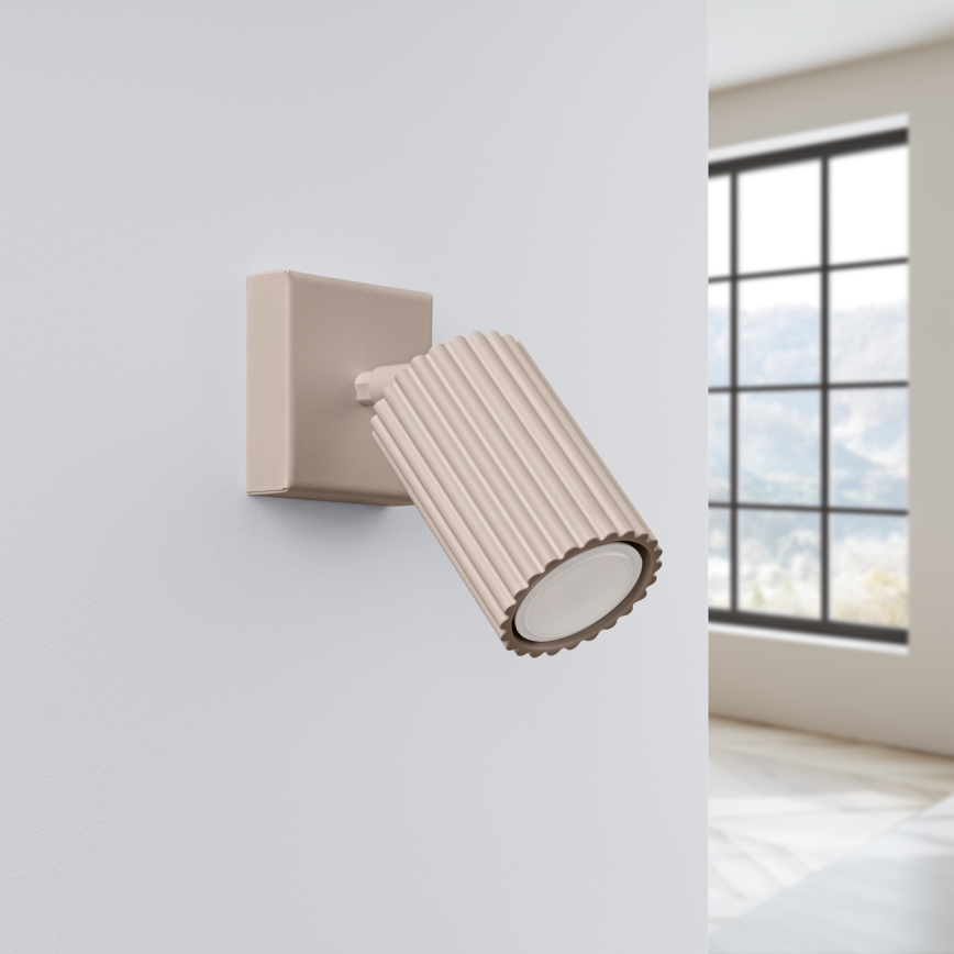 Brilagi - Aplique LED de pared orientable CRESTO 1xGU10/10W/230V topo