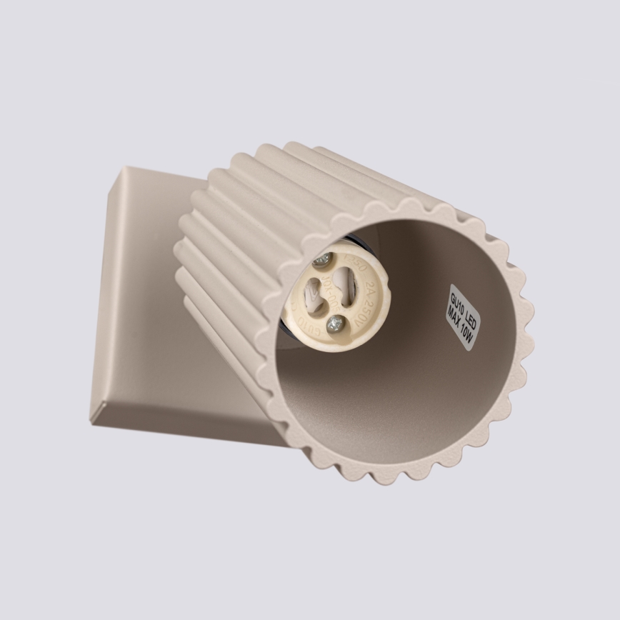 Brilagi - Aplique LED de pared orientable CRESTO 1xGU10/10W/230V topo