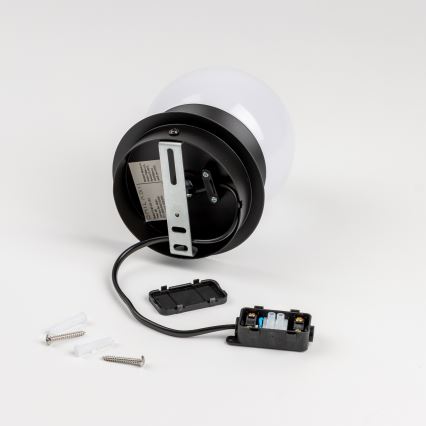 Brilagi - Aplique de pared LED para baño BALL LED/6W/230V 3000/4000/6500K IP44 negro