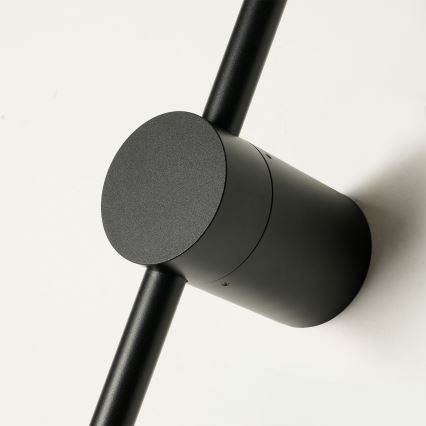 Brilagi - Aplique LED exterior AURA LED/20W/230V 4000K IP54 97 cm negro CRI 90