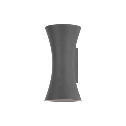 Brilagi - Aplique LED de pared para exterior BICON LED/10W/230V antracita IP44