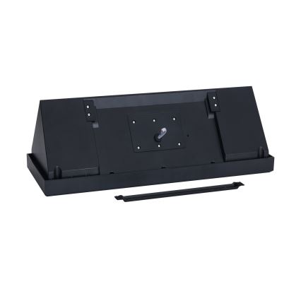 Brilagi - Aplique de pared LED exterior con sensor TRIANGLE LED/42W/230V negro IP65