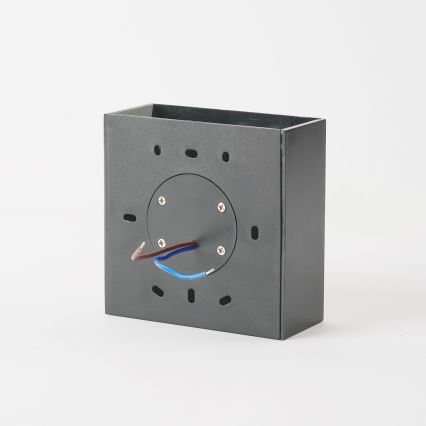Brilagi - Aplique LED de pared para exterior DOUBLERAY LED/4W/230V antracita IP65