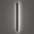 Brilagi - Aplique LED de pared para exterior LINEAR LED/22W/230V 4000K IP65 100 cm negro CRI 90