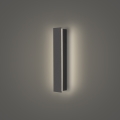 Brilagi - Aplique LED de pared para exterior LINEAR LED/8W/230V 4000K IP65 30 cm antracita