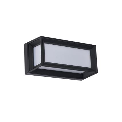 Brilagi - Aplique de pared exterior LED PARKER/12W/230V 3000/4500/6000K negro IP44