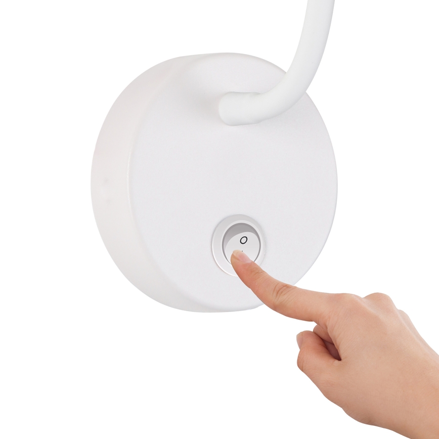 Brilagi - Aplique LED flexible regulable MAYA 1xG9/4W/230V blanco/dorado 2700-6500K Wi-Fi Tuya
