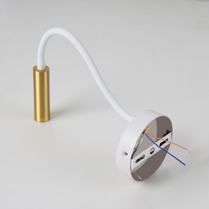 Brilagi - Aplique LED flexible regulable MAYA 1xG9/4W/230V blanco/dorado 2700-6500K Wi-Fi Tuya