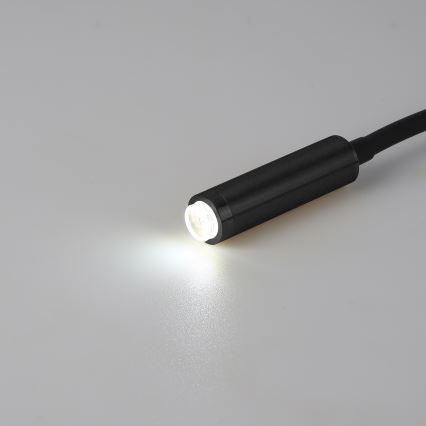 Brilagi - Aplique LED flexible regulable MAYA 1xG9/4W/230V negro 2700-6500K Wi-Fi Tuya