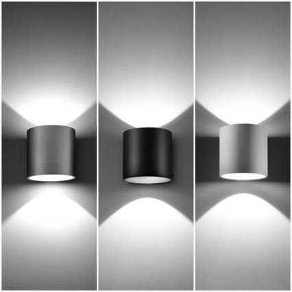 Brilagi -  Foco LED de pared FRIDA 1xG9/4W/230V gris