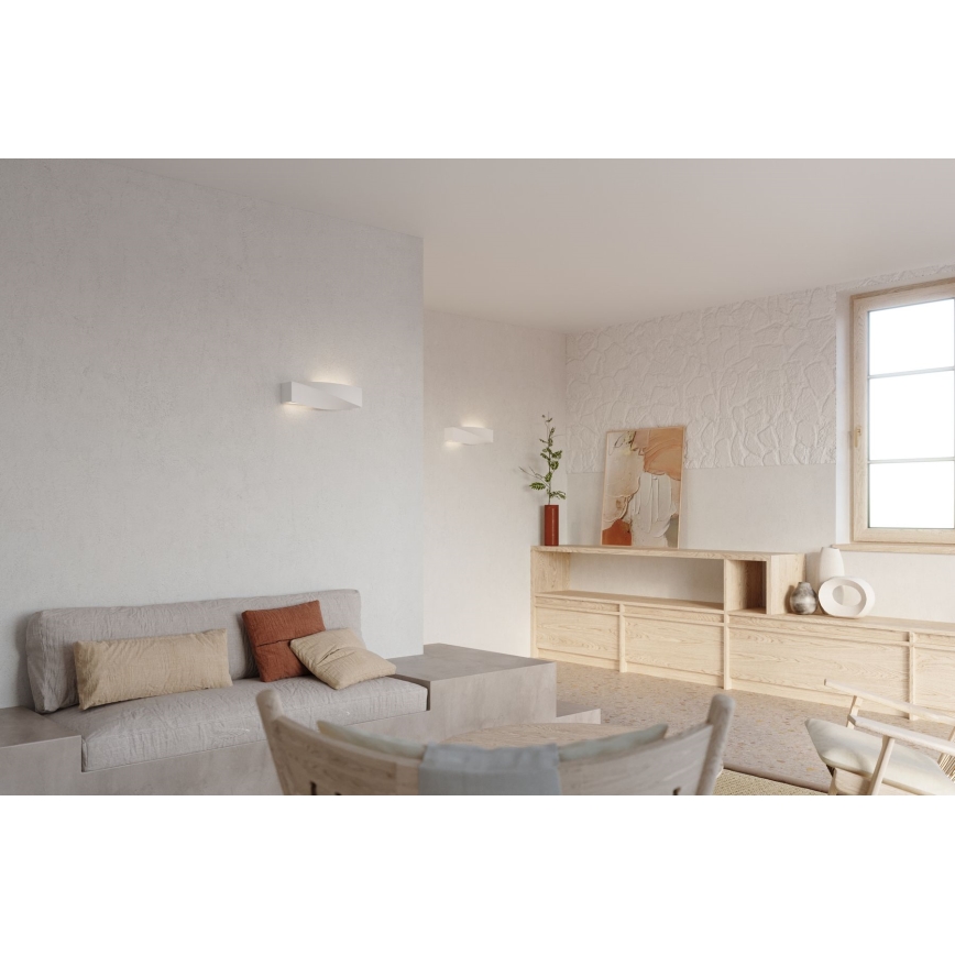 Brilagi - Aplique LED KERRY 1xE27/7,5W/230V cerámica/blanco