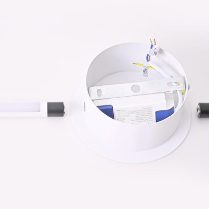 Brilagi - Aplique LED LUGO DUE LED/9W/230V blanco
