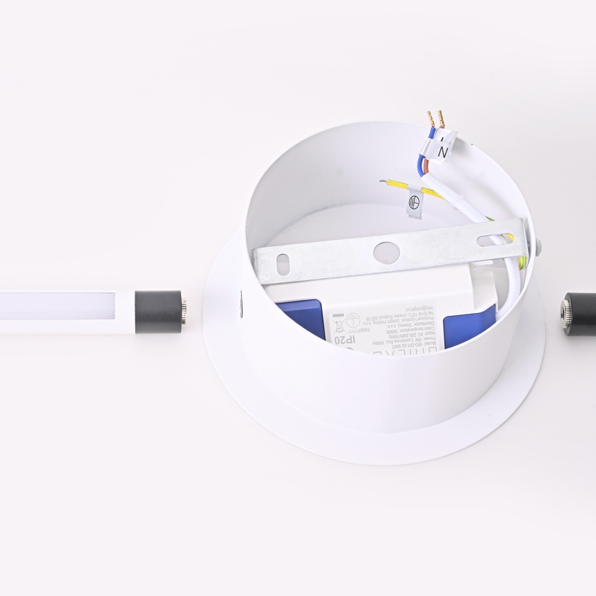 Brilagi - Aplique LED LUGO DUE LED/9W/230V blanco
