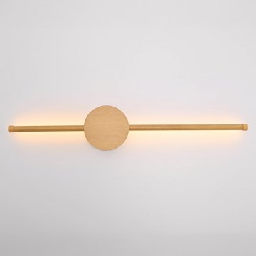 Brilagi - Aplique LED LUGO DUE LED/9W/230V decoración de roble