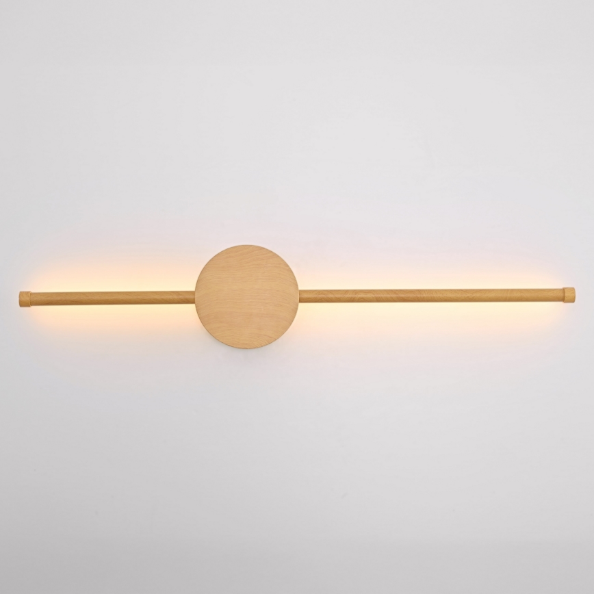 Brilagi - Aplique LED LUGO DUE LED/9W/230V decoración de roble