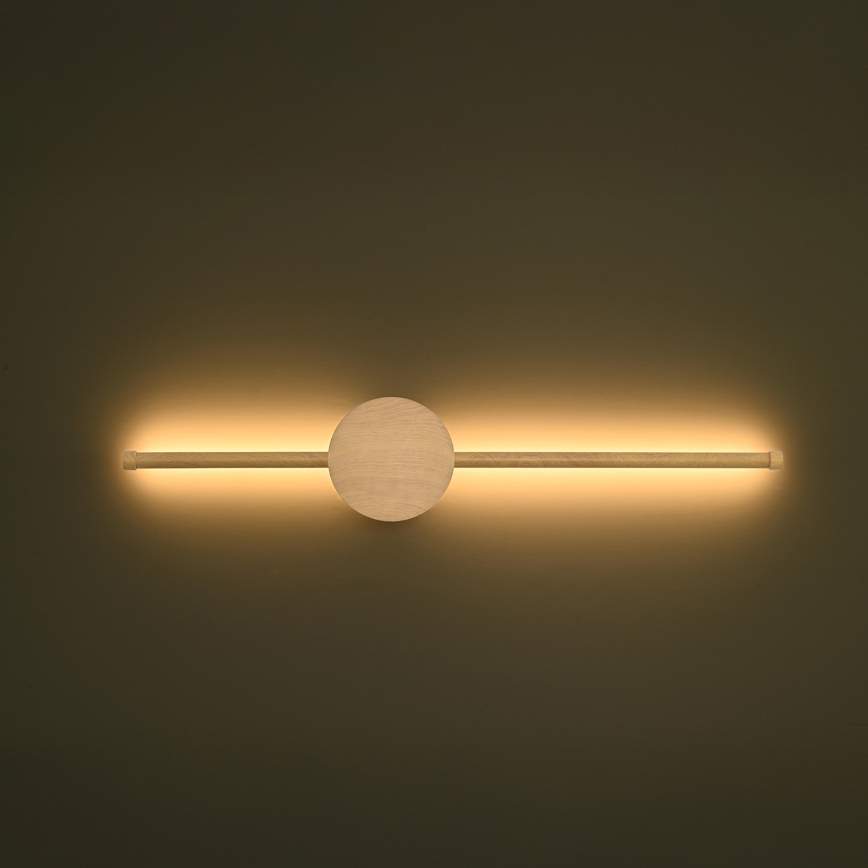 Brilagi - Aplique LED LUGO DUE LED/9W/230V decoración de roble