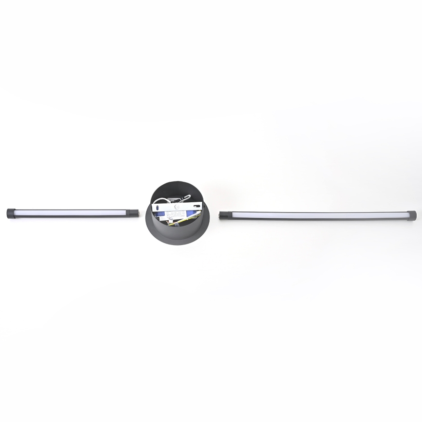 Brilagi - Aplique LED LUGO DUE LED/9W/230V negro
