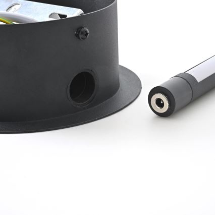 Brilagi - Aplique LED LUGO DUE LED/9W/230V negro
