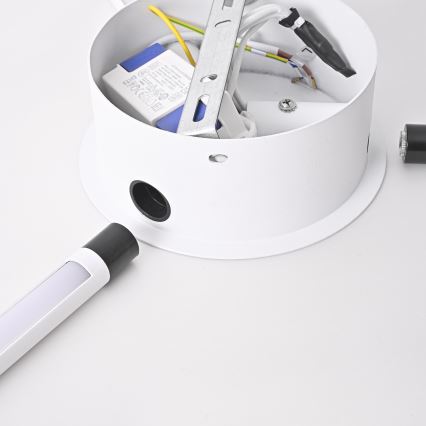 Brilagi - Aplique LED LUGO QUATTRO LED/16W/230V blanco