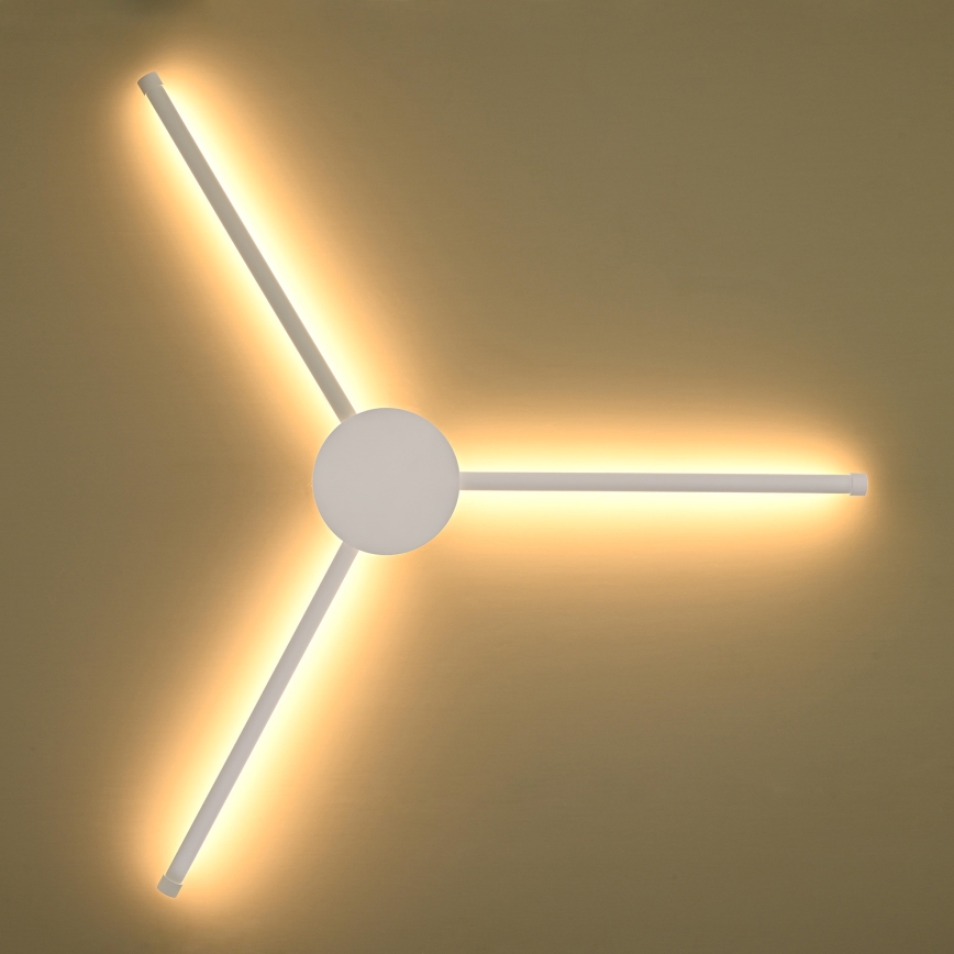 Brilagi - Aplique LED LUGO TRE LED/14W/230V blanco