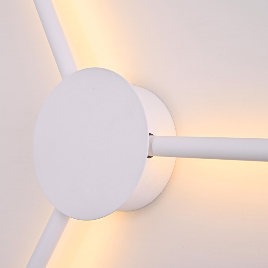 Brilagi - Aplique LED LUGO TRE LED/14W/230V blanco