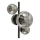 Brilagi - Aplique LED MILLA 3xG9/3W/230V cromo brillante/ahumado