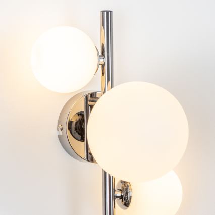 Brilagi - Aplique LED MILLA 3xG9/3W/230V cromo brillante/blanco