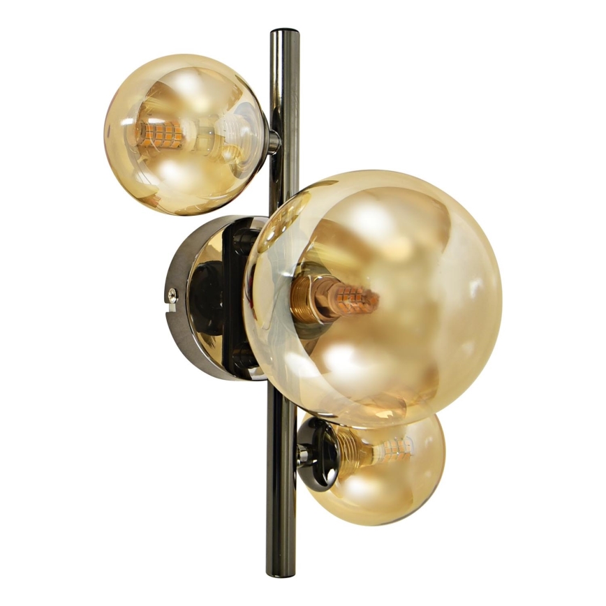 Brilagi - Aplique LED MILLA 3xG9/3W/230V cromo brillante/dorado