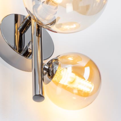 Brilagi - Aplique LED MILLA 3xG9/3W/230V cromo brillante/dorado