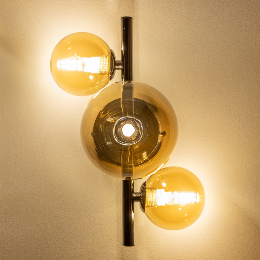 Brilagi - Aplique LED MILLA 3xG9/3W/230V cromo brillante/dorado