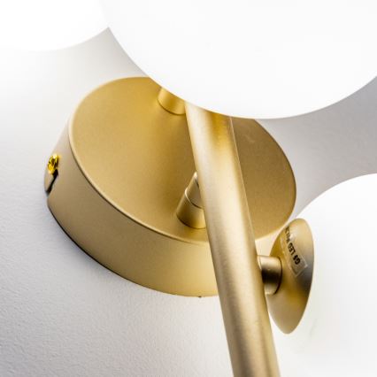 Brilagi - Aplique LED MILLA 3xG9/3W/230V dorado/blanco