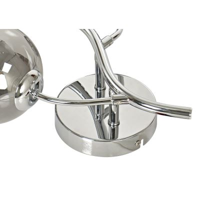 Brilagi - Aplique LED MISTEL 3xG9/3W/230V cromo brillante/ahumado