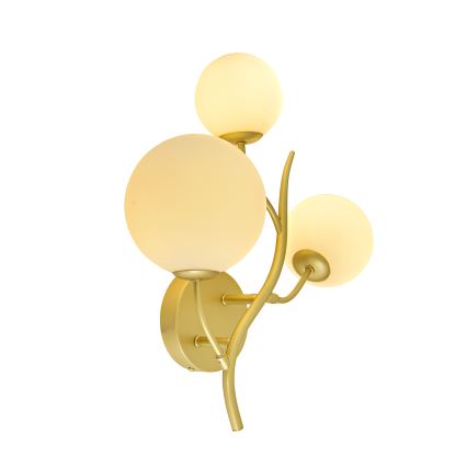 Brilagi - Aplique LED MISTEL 3xG9/3W/230V dorado/blanco