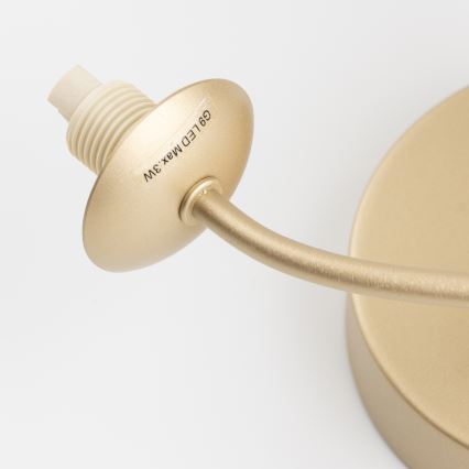 Brilagi - Aplique LED MISTEL 3xG9/3W/230V dorado