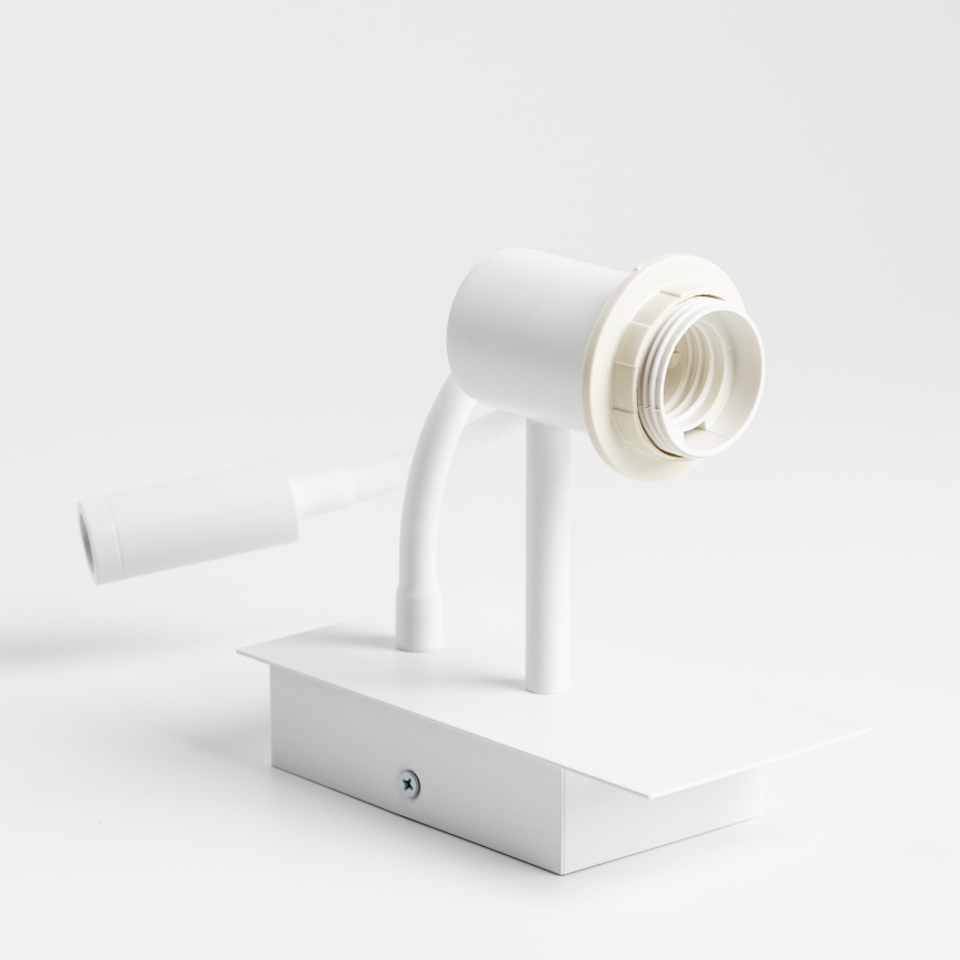 Brilagi - LED Aplique flexible NUBILA 1xE27/25W/230V + LED/3W blanco/morado