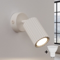 Brilagi - Aplique LED orientable de pared CRESTO 1xGU10/10W/230V color crema