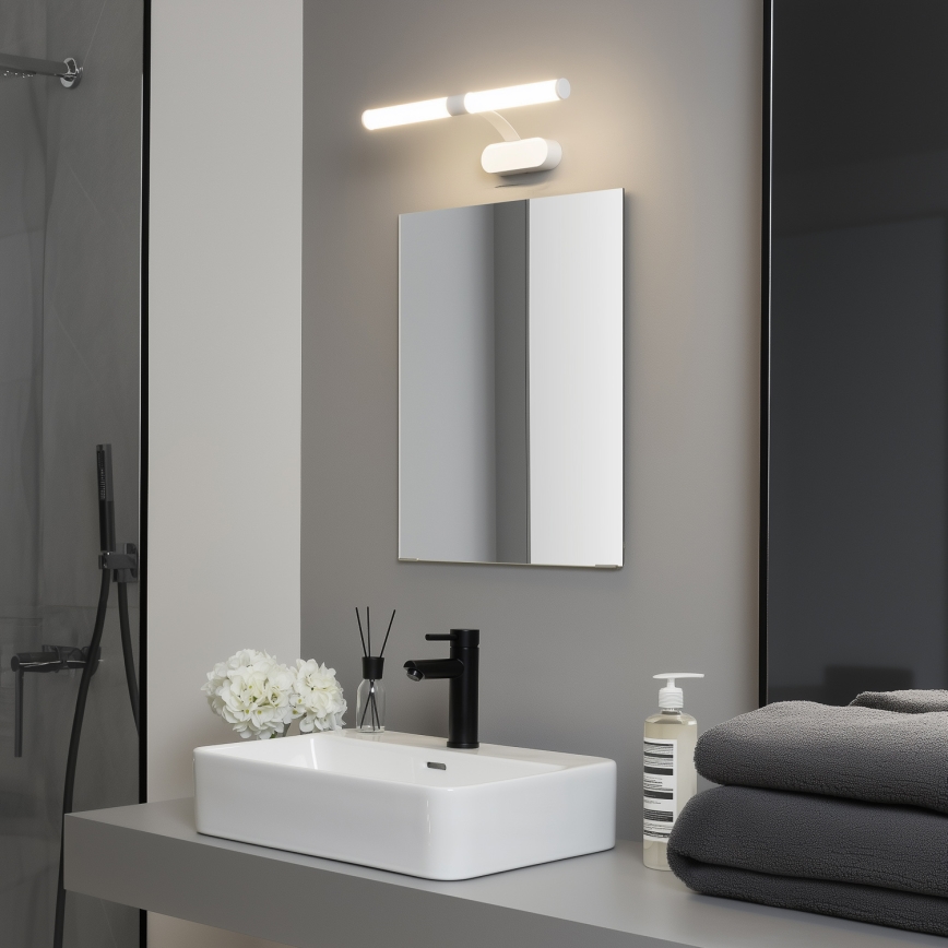 Brilagi - Iluminación LED 2 en 1 para espejo de baño TUBEO LED/6W/230V 40 cm IP44 blanco