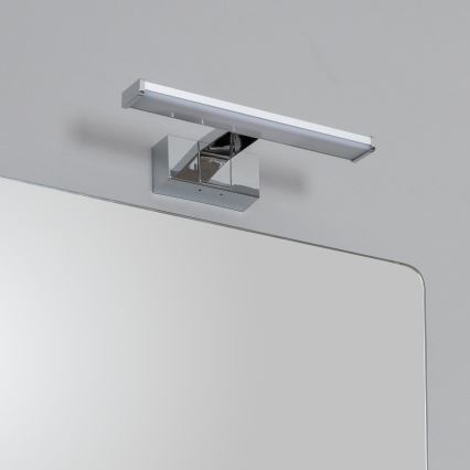 Brilagi - Iluminación LED para espejo de baño 3 en 1 VESTRA LED/6W/230V 30 cm IP44 cromado brillante