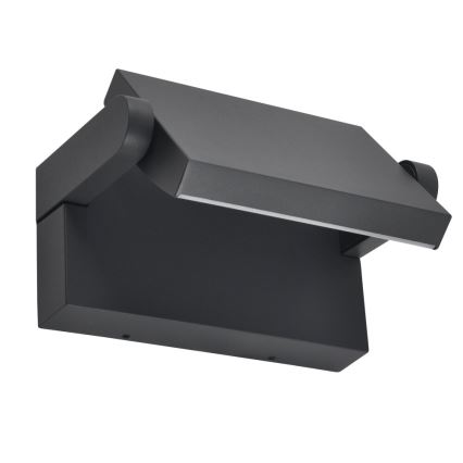 Brilagi - Aplique LED para exterior ANKLE LED/18W/230V 3000K IP65 antracita