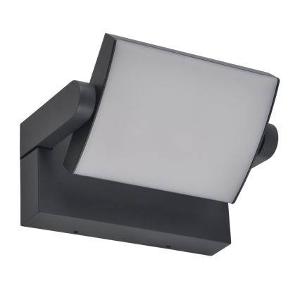 Brilagi - Aplique LED para exterior ANKLE LED/18W/230V 3000K IP65 antracita