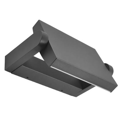 Brilagi - Aplique LED para exterior ANKLE LED/18W/230V 3000K IP65 antracita