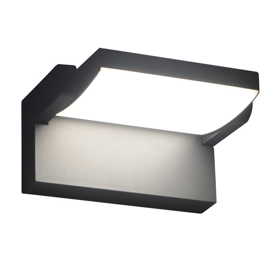 Brilagi - Aplique LED para exterior ANKLE LED/18W/230V 4000K IP65 antracita