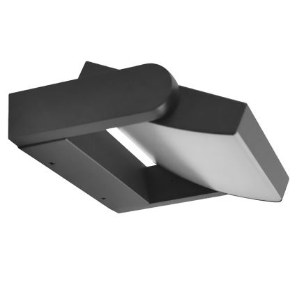 Brilagi - Aplique LED para exterior ANKLE LED/18W/230V 4000K IP65 antracita