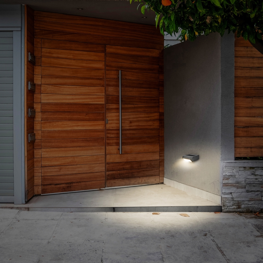 Brilagi - Aplique LED para exterior CROTONE LED/7W/230V antracita IP54