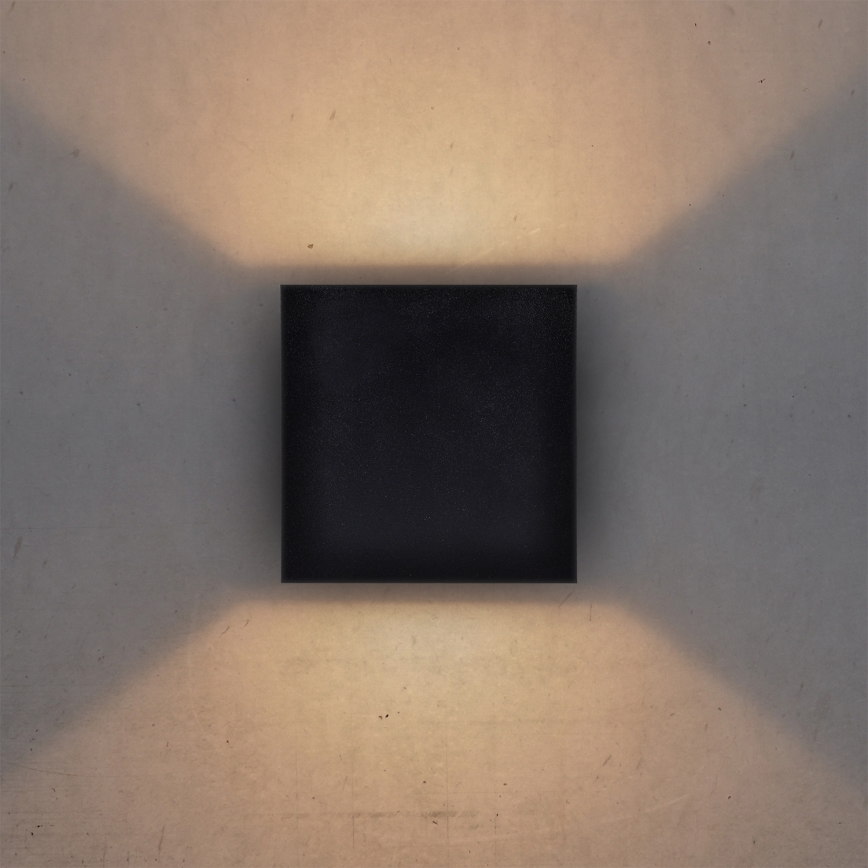 Brilagi - Aplique LED para exterior CUBE LED/6W/230V IP54