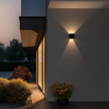 Brilagi - Aplique LED para exterior CUBE LED/6W/230V IP54